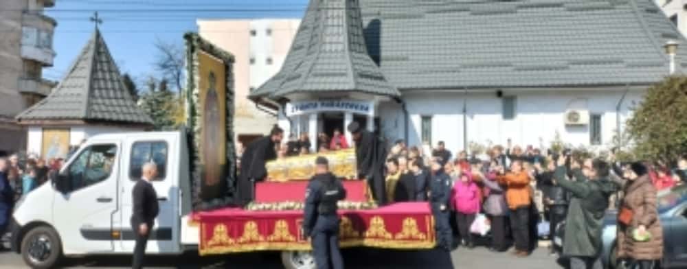 Pelerinajul cu moaștele Sf. Dimitrie cel Nou a început astăzi în județul Prahova. Prima zi - în Protoieria Câmpina