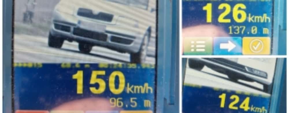 Șoferi prinși de polițiștii prahoveni de la Rutieră rulând cu 150, 124 și 126 km/h