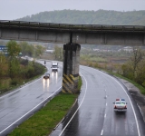 Circulație închisă pe DN1, în zilele de 19 și 20 martie, pentru demolarea pasajului feroviar care supratraversează drumul național în zona Câmpina