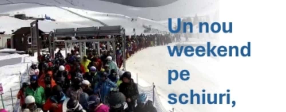 Schiorii se bucură de un nou weekend pe pârtiile din Sinaia