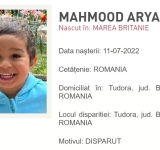 Băiețelul de nici doi ani, dispărut de ieri după-amiază, a fost găsit în viață!