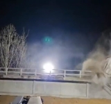 Pasajul feroviar de la Câmpina, care supratraversa DN1, a devenit istorie! Imagini de la demolare