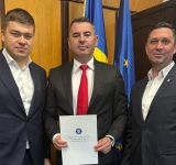 Primarul social-democrat al comunei Râfov, Paul Costin Cazanciuc, a semnat contractul de finanțare pentru rețeaua de gaze a localității