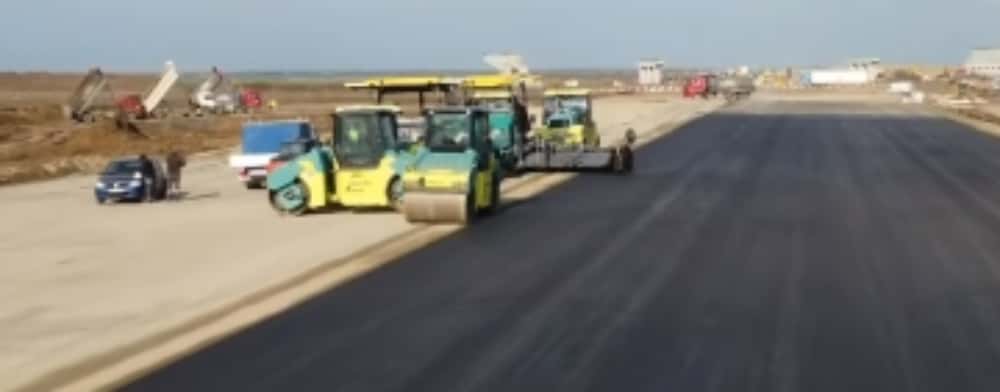 Se lucrează intens pe șantierul lotului 1 Dumbrava - Mizil al autostrăzii A7