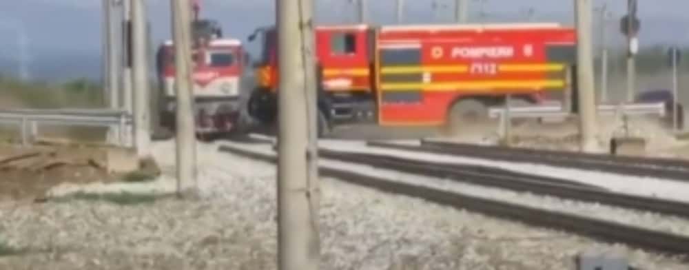 Mecanicul de locomotivă care a evitat la limită coliziunea cu o autospecială de pompieri a fost premiat