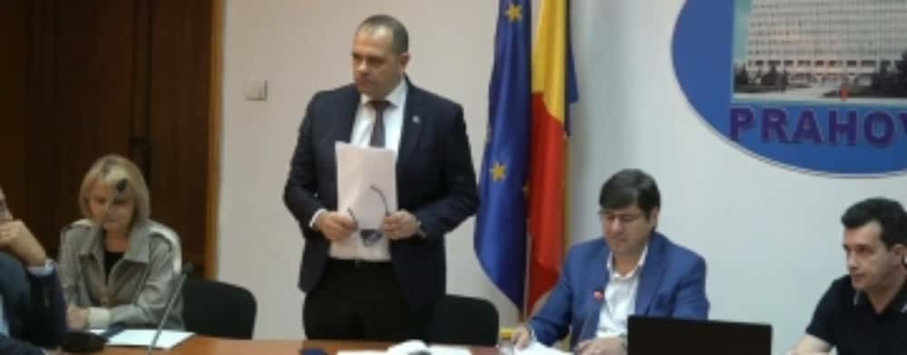 UPDATE/ Tensiuni fără precedent în ședința Consiliului Județean Prahova, pe banii împărțiți discreționar de mâna dreaptă a lui Iulian Dumitrescu