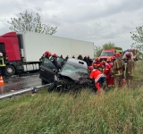 Accident grav pe DN1 B, în zona orașului Mizil. Trafic blocat pe ambele sensuri