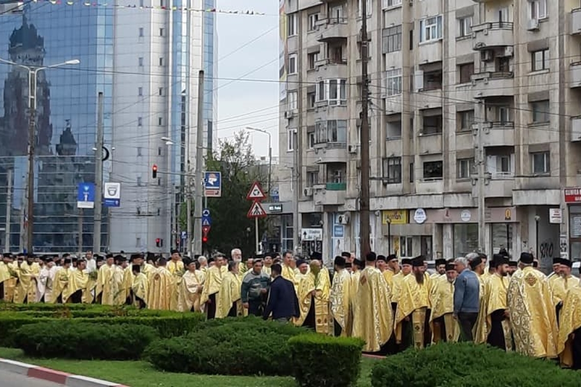 Procesiune de Florii, sâmbătă, la Ploiești