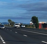 Acțiune rutieră pe DN 1, în zona orașului Băicoi
