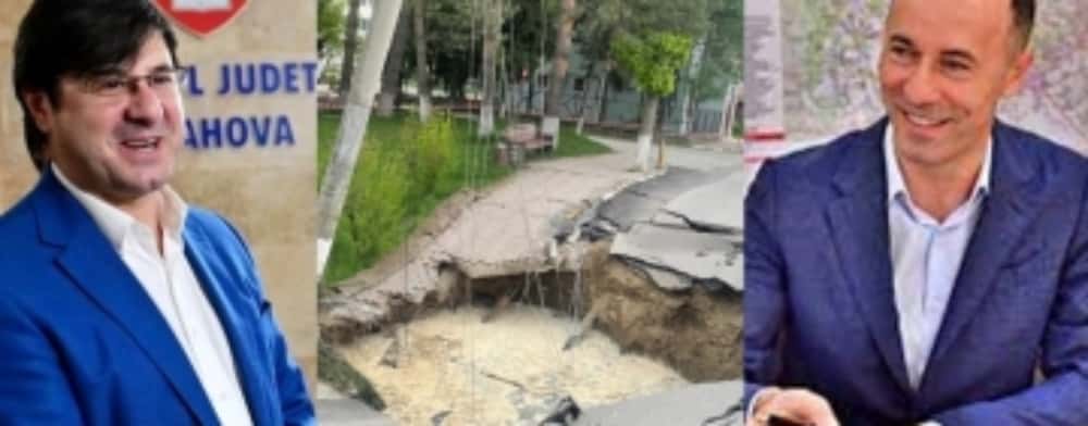 Iulian Dumitrescu, Dumitru Tudone, pe voi vă interesează dezastrul din Slănic?