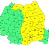 Prahova, sub Cod galben de instabilitate atmosferică accentuată
