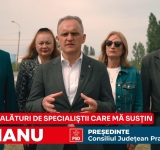 Virgiliu Daniel Nanu, candidatul PSD la președinția Consiliului Județean Prahova, își prezintă proiectele pentru infrastructură
