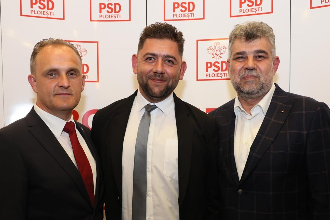 Candidatul PSD la Primăria Dumbrava, Mihai Buga, susținut de Virgiliu Nanu și Marcel Ciolacu