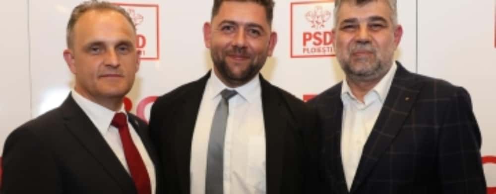 Candidatul PSD la Primăria Dumbrava, Mihai Buga, susținut de Virgiliu Nanu și Marcel Ciolacu