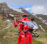 Intervenție de urgență pentru salvarea unui turist cu insuficiență cardiacă, din Masivul Bucegi