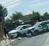 Două persoane au fost rănite într-un accident produs la intersecția străzilor Alexandru Odobescu și Nicopole din Ploiești