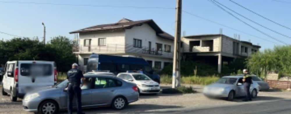 Atenție, șoferi! Acțiune a polițiștilor de la Rutieră pe DN72, la Brătășanca