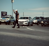 Agenții de la Poliția Rutieră Prahova, pe principalele artere rutiere la final de minivacanță de Rusalii