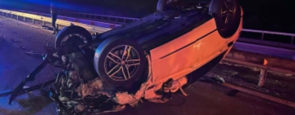 O bovină a provocat un grav accident rutier pe autostrada A3 București-Ploiești, în zona comunei Gherghița