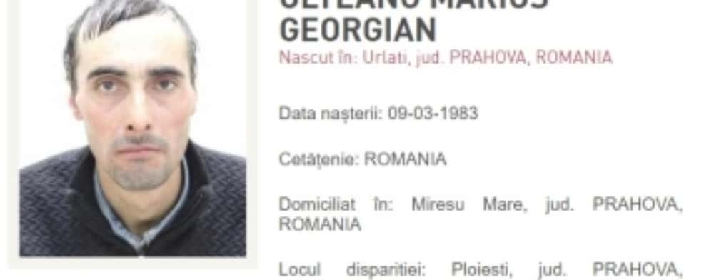 Prahovean dat dispărut de familie. Dacă l-ați văzut, sunați la 112!