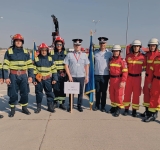 Concurs la 40 de grade Celsius. Pompierii prahoveni, în faza finală a Competiției Naționale de Descarcerare și Acordare a Primului Ajutor Calificat