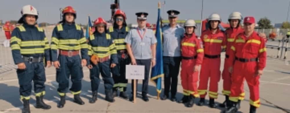 Concurs la 40 de grade Celsius. Pompierii prahoveni, în faza finală a Competiției Naționale de Descarcerare și Acordare a Primului Ajutor Calificat