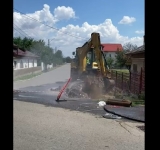 UPDATE/ Pericol major la Băicoi: magistrală de gaze avariată în urma unor lucrări la canalizare