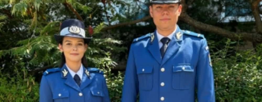 Doi argeșeni, absolvenți ai Academiei de Poliţie ”Alexandru Ioan Cuza” Bucureşti, își încep cariera la Gruparea de Jandarmi Mobilă “Matei Basarab” Ploiești