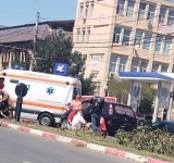 Motociclist rănit într-un accident produs în Ploiești, la intersecția străzilor Eremia Grigorescu - Gheorghe Grigore Cantacuzino