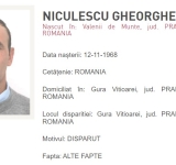 Un bărbat din Gura Vitioarei, dat dispărut la Poliție de familie, la două luni de la plecarea acestuia de acasă