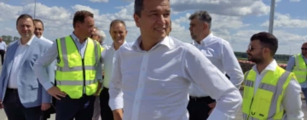 Sorin Grindeanu, între AȘA DA și AȘA NU! Autostrada A7 e ok, dar centura Comarnicului e jale!