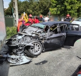 Cinci persoane au fost rănite într-un accident rutier produs pe DN72, în Stoenești