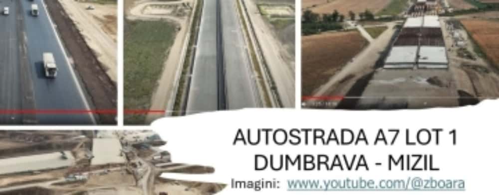 Vor fi gata în octombrie loturile 1 și 2 ale Autostrăzii Moldovei? Cele mai noi filmări cu drona de pe șantierele din Prahova!