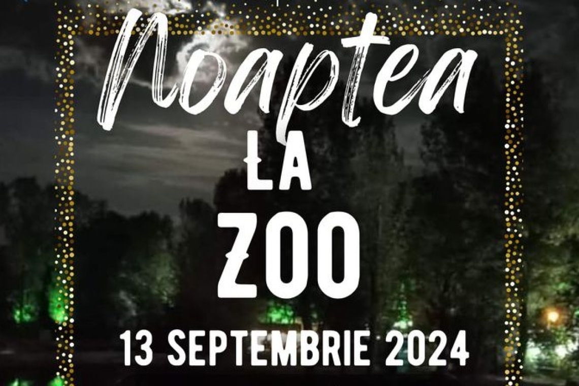 13 septembrie = noapte gratuită la Zoo Bucov