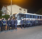 Zeci de pompieri militari din Prahova au plecat spre Galați, noaptea trecută, pentru a-i ajuta pe sinistrați