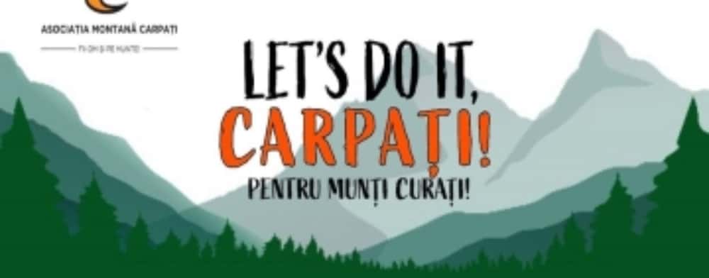 Acțiune de ecologizare ”Let's do it, Carpați!”, organizată la Sinaia, pe 21 septembrie