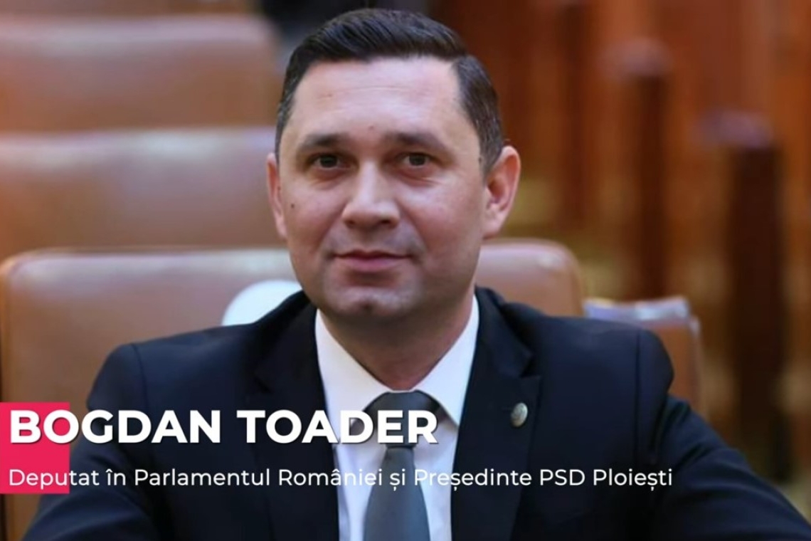 Deputatul prahovean Bogdan Toader, speaker la Summitul "Rădăcini și Aripi". Va vorbi despre ce înseamnă să fii un lider dedicat oamenilor