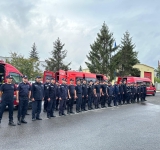 Alți 52 de pompieri prahoveni pleacă în județul Galați. Îi înlocuiesc pe colegii lor din ISU Prahova care au intervenit în ultimele zile în zonele afectate de inundații
