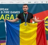Jandarmul Robert Mustață, de la Gruparea Mobilă Ploiești, dublu vicecampion la Campionatul European Police Fire Games din Portugalia