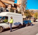 Acțiuni ale Poliției Rutiere Prahova pe Valea Prahovei și Valea Călugărească, duminică dimineață