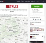 Netflix nu funcționează în mai multe zone ale României, miercuri seară