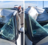 Trei autovehicule, implicate într-un accident produs pe DN1, în zona Băicoi