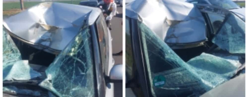 Trei autovehicule, implicate într-un accident produs pe DN1, în zona Băicoi