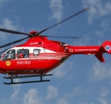 Un tânăr a căzut de pe o schelă, în Azuga. Va fi preluat de elicopterul SMURD