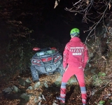 Doi turiști dați dispăruți cu un ATV în zona Măneciu, găsiți teferi de salvamontiștii prahoveni