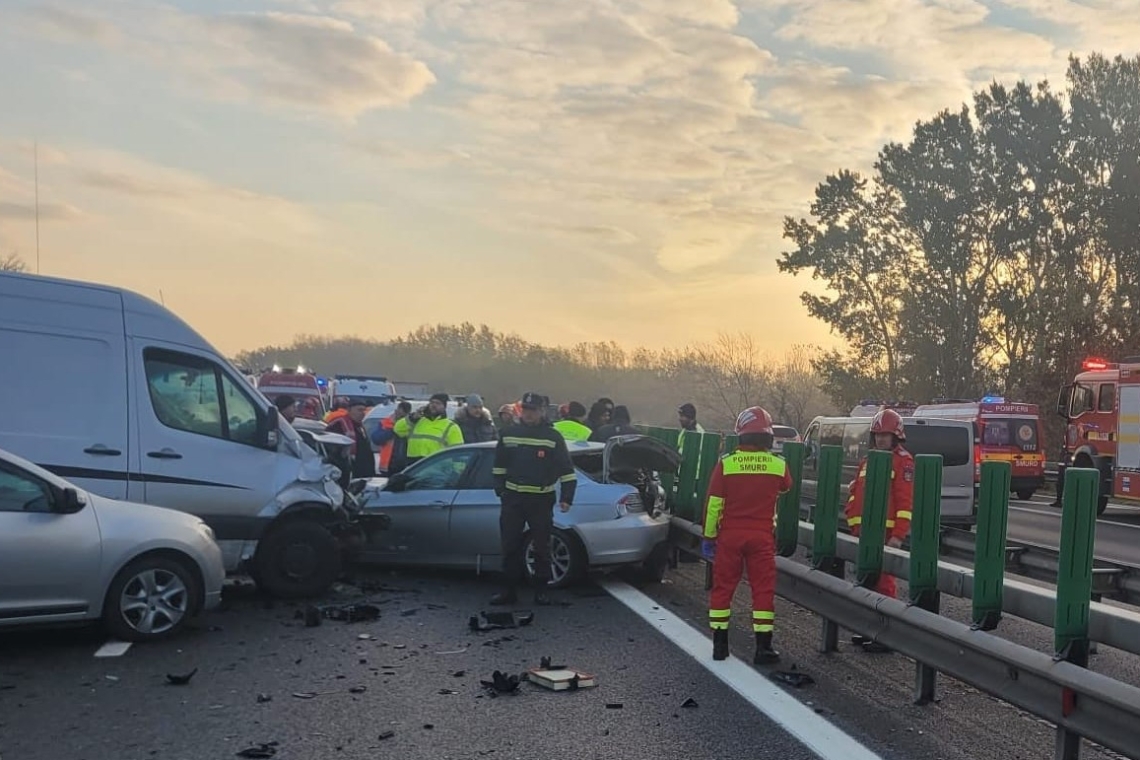 Traficul a fost reluat parțial pe A3, pe sensul București spre Ploiești