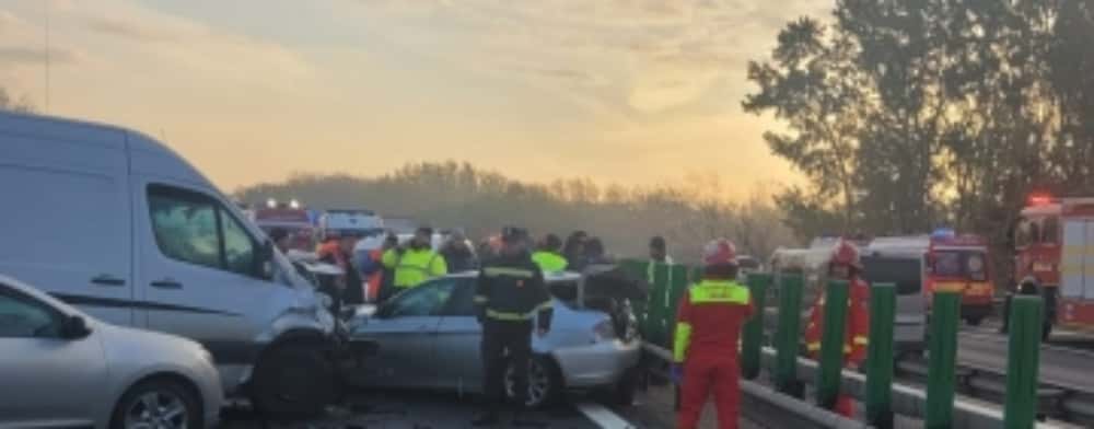 Traficul a fost reluat parțial pe A3, pe sensul București spre Ploiești