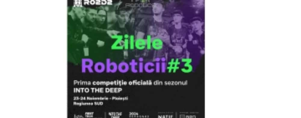 Cel mai mare festival de robotică, organizat în acest weekend, la Ploiești, de echipele de robotică infO(1)Robotics de la Colegiul Național “Ion Luca Caragiale” și Ro2D2 de la Colegiul Național “Mihai Viteazul”