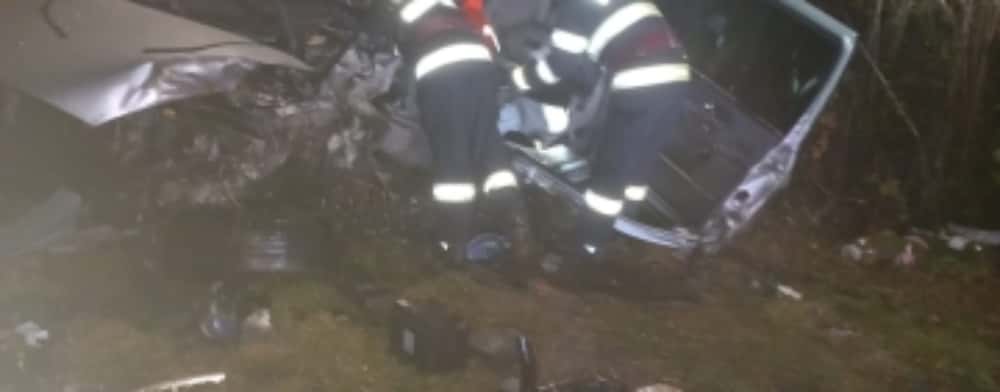 Update/ Accident pe un drum județean din comuna Apostolache, sat Mârlogea. Traficul este blocat
