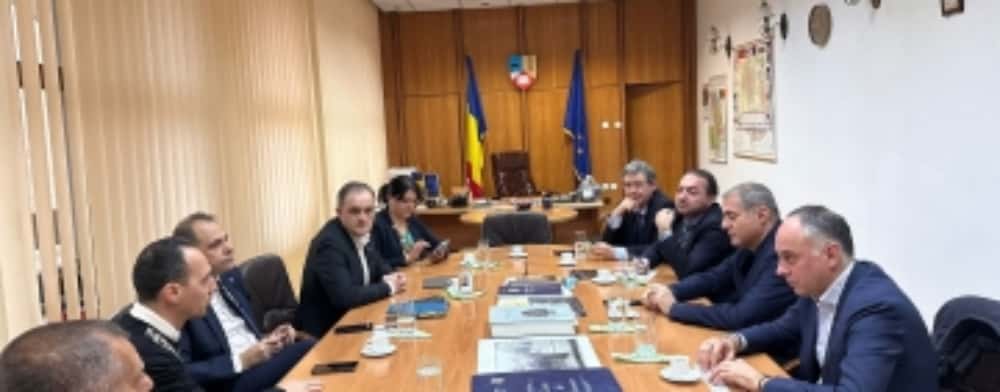 Virgiliu Nanu, șeful CJ Prahova, întâlnire cu antreprenori europeni, la Ploiești